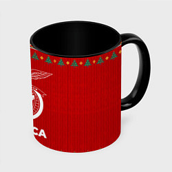 Кружка цветная Benfica new year
