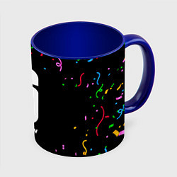 Кружка цветная Rainbow Six конфети