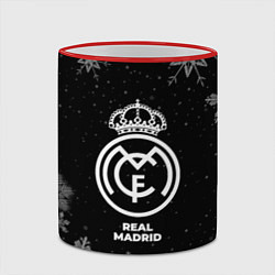 Кружка 3D Снежный Real Madrid, цвет: 3D-красный кант — фото 2