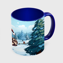 Кружка цветная Змейка новый 2025 год