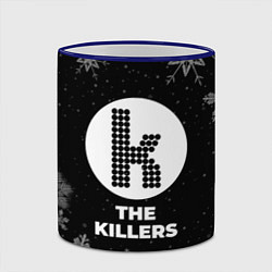 Кружка 3D Снежный The Killers, цвет: 3D-синий кант — фото 2