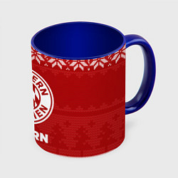 Кружка цветная Новогодний Bayern