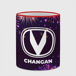 Кружка 3D Праздничный Changan, цвет: 3D-красный кант — фото 2