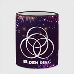 Кружка 3D Праздничный Elden Ring, цвет: 3D-черный кант — фото 2