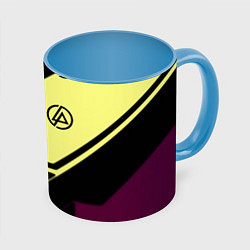 Кружка цветная Linkin park geometry steel