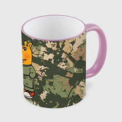 Кружка цветная Чиловый парень - с Днем защитника Отечества