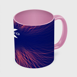 Кружка 3D Exeed red energy, цвет: 3D-белый + розовый