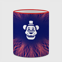 Кружка 3D FNAF red energy, цвет: 3D-красный кант — фото 2