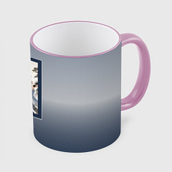 Кружка цветная Персонаж Геншин импакт