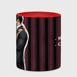 Кружка 3D Адамсы, цвет: 3D-белый + красный — фото 2