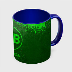 Кружка цветная Borussia - green gradient