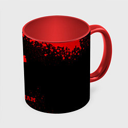 Кружка 3D Tottenham - red gradient, цвет: 3D-белый + красный