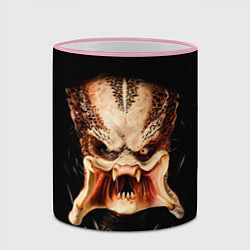 Кружка 3D Predator - хищник, цвет: 3D-розовый кант — фото 2