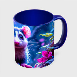 Кружка цветная Малыш опоссум