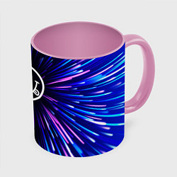 Кружка 3D Nirvana neon energy, цвет: 3D-белый + розовый