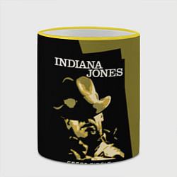 Кружка 3D Indiana Jones and the Great Circle, цвет: 3D-желтый кант — фото 2