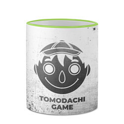 Кружка 3D Tomodachi Game - white gradient, цвет: 3D-светло-зеленый кант — фото 2