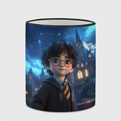 Кружка 3D Гарри Поттер в галстуке, цвет: 3D-черный кант — фото 2