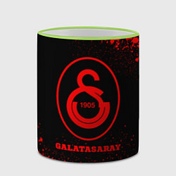 Кружка 3D Galatasaray - red gradient, цвет: 3D-светло-зеленый кант — фото 2