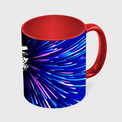 Кружка 3D Tokyo Ghoul neon energy, цвет: 3D-белый + красный