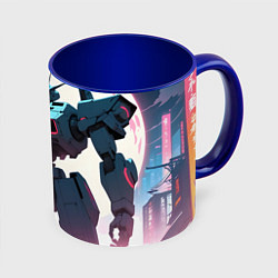 Кружка цветная Аниме и роботы