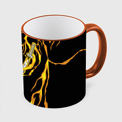 Кружка цветная Zenitsu Agatsuma - Kisatsutai