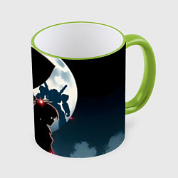 Кружка цветная Разные герои аниме