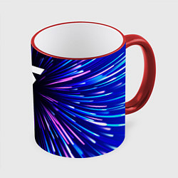 Кружка 3D Seventeen neon energy, цвет: 3D-красный кант
