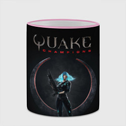 Кружка 3D Quake Champions - Nyx, цвет: 3D-розовый кант — фото 2