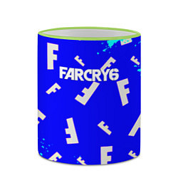 Кружка 3D Farcry 6 pattern, цвет: 3D-светло-зеленый кант — фото 2