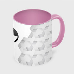Кружка цветная Fallout white poly