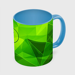 Кружка цветная Pink Floyd green poly