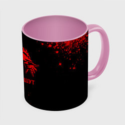 Кружка цветная Король и Шут - red gradient