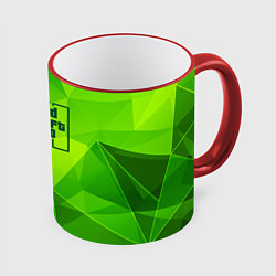 Кружка цветная GTA6 green poly