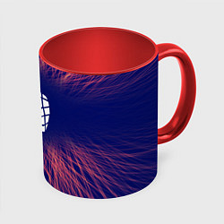 Кружка 3D Green Day red energy, цвет: 3D-белый + красный
