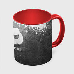 Кружка цветная DanMachi - grey gradient