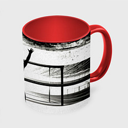 Кружка цветная Спортивная гимнастика и перекладины