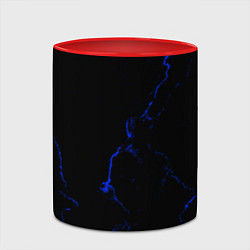 Кружка 3D Color black blue, цвет: 3D-белый + красный — фото 2