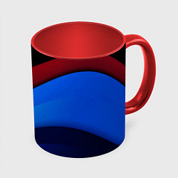 Кружка 3D Multicoloured, цвет: 3D-белый + красный