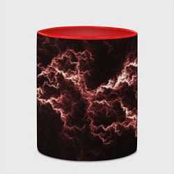 Кружка 3D Lightning red, цвет: 3D-белый + красный — фото 2