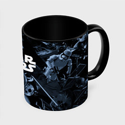 Кружка цветная Star wars персонажи из звездных войн
