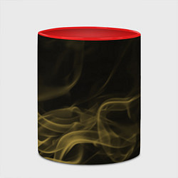 Кружка 3D Color smoke yellow, цвет: 3D-белый + красный — фото 2
