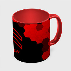 Кружка цветная Citroen - red gradient