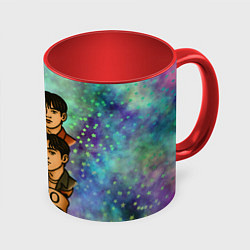 Кружка цветная Astro в стиле татуировки