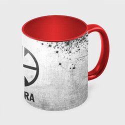 Кружка 3D Pantera - white gradient, цвет: 3D-белый + красный