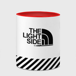Кружка 3D The light side, цвет: 3D-белый + красный — фото 2
