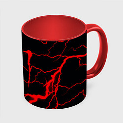 Кружка 3D Monster energy storm red, цвет: 3D-белый + красный