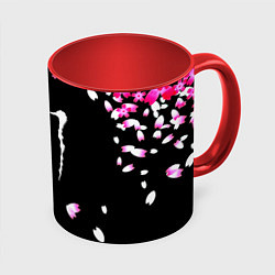 Кружка цветная Monster energy sakura