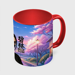 Кружка цветная Ниндзя Билли Айлиш