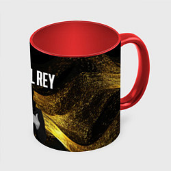 Кружка цветная Lana Del Rey в черном платье